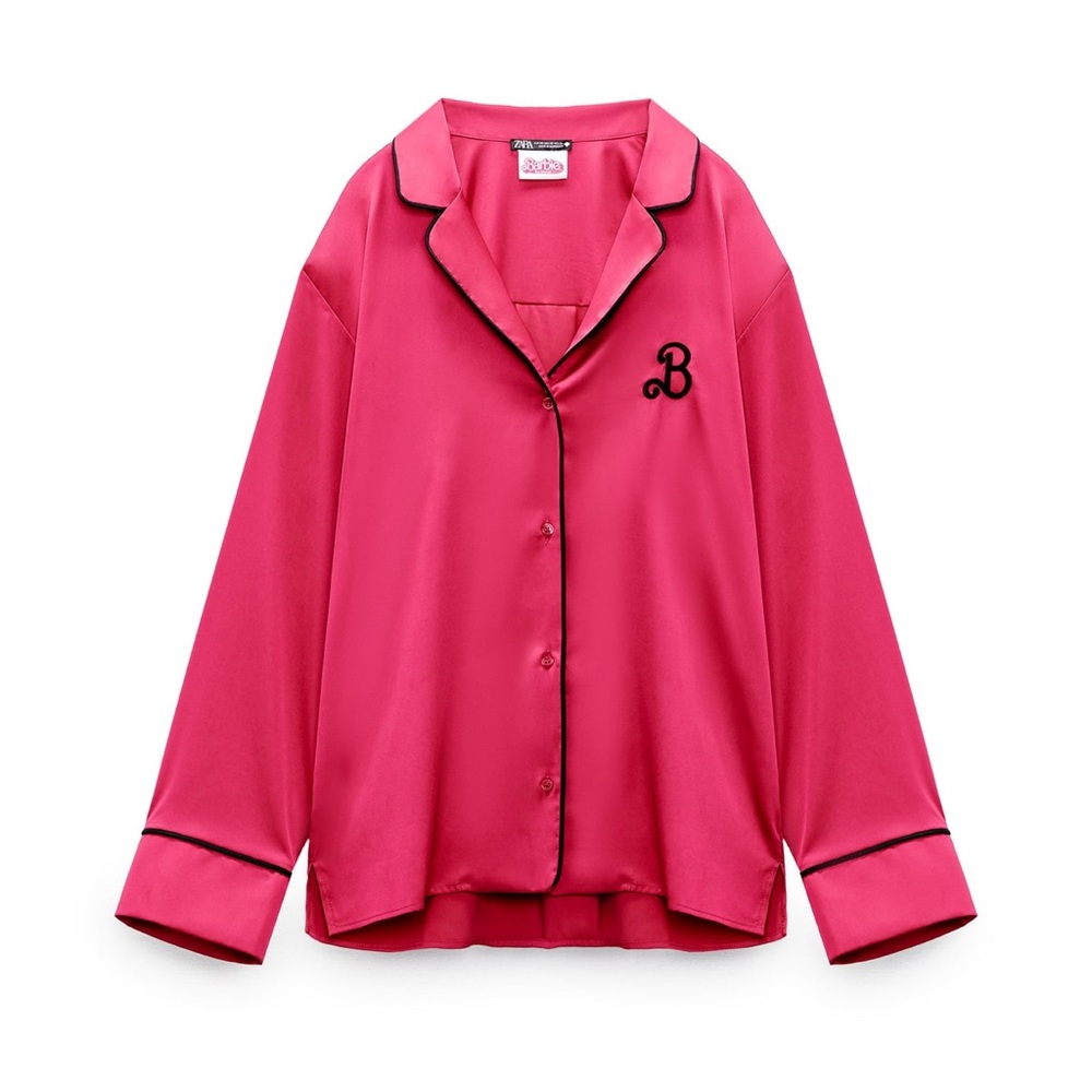 Barbie The Movie Satin Effect Shirt